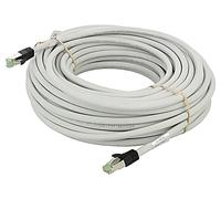 55144 Patch cord S/FTP Cat 8.1 Line Cu LSZH grigio 25 m 24AWG fili: 8 Goobay