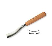 551620 Stubai 20Mm No7 Scalpello Curvo In Legno Per Intaglio