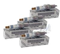 55190788 KIT 4 CANDELE ORIGINALI NGK ZKR7A-10 FIAT 500 312 1.2 51KW 69HP