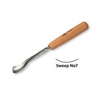 552803 Stubai 3Mm No7 Cucchiaio A Scopetta Per Intaglio In Legno
