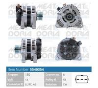 5540354 Alternatore FORD C-MAX 07> 150 Ah. Meat & Doria