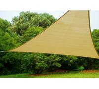 Telo ombreggiante vela hdpe 5x5x5 m beige