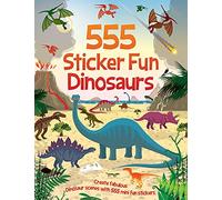 555 Sticker Fun - Dinosaurs Activity Book
