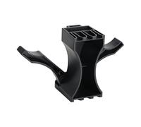 55633-60040 Inserto divisore portabicchieri interno console centrale auto, accessorio interno auto nero, compatibile con Toyota, LC120 2003-2009 e Cruiser LC200 2008-2020