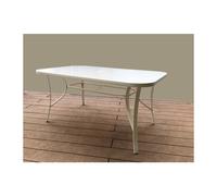 55741 Q.TA' 1 TAVOLO GIOVE RETTANGOLARE 150XH90 CM CREMA