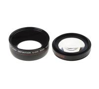 55mm 0.45X Con Porzione Vetro Ottico Conversione Lens Impermeabile Per A77 A590 DSLR