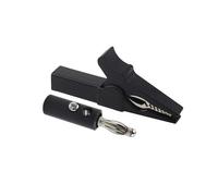 55mm Molla Clip Banana Plug Test Sonde Con 4mm Spina A Banana Clip Cavo Clip Accessori Completa Maniglia Isolata Morsetto Batteria