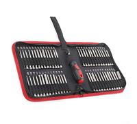 55PCS 75mm Lungo Cacciavite Bit Set Resistente all'usura Punte in Acciaio con Maniglia per Trapano Elettrico Cordless Driver Strumento di Precisione