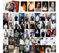 55pcs Bangtan Boys Suga Road To D-Day Photo Card Bts Lomo Cards Bangtan Boys Suga Album Lomo Carte Bangtan Boys Merch Box Cards Confezione regalo per i fan dell'esercito