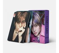 55pcs Stray Kids Photocard ATE Cards Nuovo Album Cards SKZ BangChan/Felix/ChangBin/HyunJin/Han/Lee Know/I.N Mini Merch Photo Cards StrayKids Poster Cards per fan (I.N)