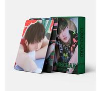 55pcs Stray Kids Photocard ATE Nuovo Album SKZ BangChan/Felix/ChangBin/HyunJin/Han/Lee Know/I.N Mini Merch Foto Card StrayKids Poster per Fan (Bang Chan)