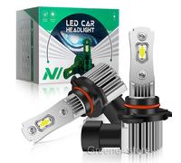 55W Auto LED Faro H4 H7 H8/H9/H11 9005 9006 9012 40000LM Lampada Lampadina 6000K