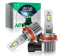 55W Auto LED Faro H4 H7 H8/H9/H11 9005 9006 9012 40000LM Lampada Lampadina 6000K