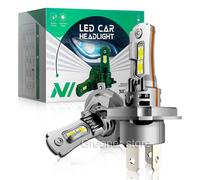 55W Auto LED Faro H4 H7 H8/H9/H11 9005 9006 9012 40000LM Lampada Lampadina 6000K