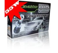 55W H3 Xenon Hid Scarico Gas Kit di Conversione Set Coppia Ricambio Parte - Slim