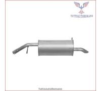 56.01.07 Silenziatore posteriore Imasaf per CITROEN C3 III II C4 PEUGEOT 207/20