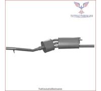 56.70.07 Silenziatore posteriore Imasaf per PEUGEOT 505