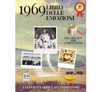 56 anni Libro delle emozioni 1969 Idea regalo compleanno: Un tuffo nei ricordi del passato come originale biglietto di auguri