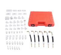 56 pcs A/C compressor leak detection adaptor Set Tools for VW Changhe Dongfeng