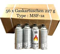 56 X Cartucce Di Gas Butano MSF-1A Gas Da Campeggio 227 G OFFERTA TOP