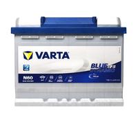 560500064 Varta N60 Batteria EFB Start & Stop Auto 60 Ah 640 A Positivo Destra