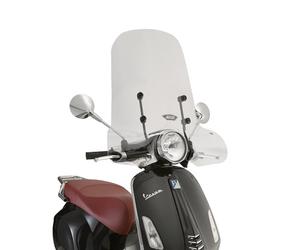 5608A A5608A|44 PARABREZZA VISIERA SCHERMO CUPOLINO PARAVENTO + ATTACCHI COMPATIBILE CON PIAGGIO VESPA PRIMAVERA 50 125 150 2014 MOTO SCOOTER