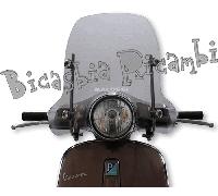 5609 - CUPOLINO FUME CHIARO MALOSSI PIAGGIO 50 125 150 3V 4V VESPA PRIMAVERA