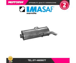 561107 Silenziatore posteriore (MARCA IMASAF)