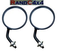 562912 Land Rover Serie 2 2A 3 Specchi Rotondi Con Bracci (Coppia)