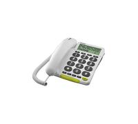 5641 DORO Telefono, con Filo, Pulsanti Grandi,312Cs,Bianco