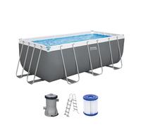 56456-7 Set piscina fuori terra Steel Pro Max da 412x201x122 cm