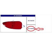 56660 FANALE RETRONEBBIA POSTERIORE SX S/PORTALAMPADA OPEL CORSA C 03-06