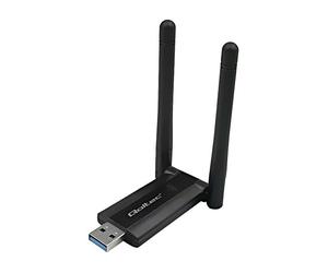 56987 Scheda computer: rete WiFi USB A-Spina USB 3.0, esterno QOLTEC