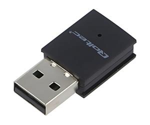 56989 Scheda Computer: Rete WiFi USB A-Spina USB 2.0 Nero QOLTEC
