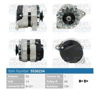 57 CV Alternatore per FIAT UNO 146 60 Diesel 1.7 KW 42 CV 57