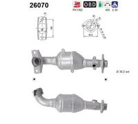 57 KW 78 CV CATALIZZATORE PER Mitsubishi Mirage Tre Vol A1A 1.2
