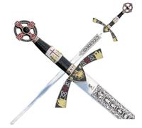 57 SPECIAL REPLICAS Oggetto storico Templare Riccamente decorato 101cm 4112