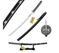 57 SPECIAL REPLICAS Spada Katana, Katana Ispirato L'ultimo Samurai 103 cm, Katane Bamboo, Include supporto espositivo, Elegante decorazione per interni, Regalo originale e sicuro JT10319