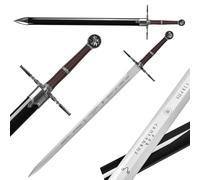 57 SPECIAL REPLICAS Spada Medievale in Bambù Lunghezza 122 cm - Ispirata a The Wittcherr - Spade per Cosplay, LARP, e Festa Carnevale in Costume - Decorazione da Parete Senza Bordi Taglienti (JT10637)