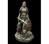 57 SPECIAL REPLICAS Statua Decorativa da Interno - Dea norrena dell'amore e della bellezza - FREJA - Scultura Moderna Design