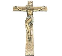 57 SPECIAL REPLICAS Statua Decorativa da Interno - GRANDE CROCE DA APPENDERE Crocifisso GESÙ CRISTO - Scultura Moderna Design