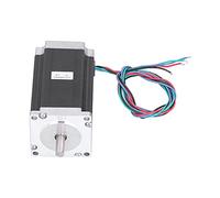 57 Stepper Motor 24V 4.2A High Torque 2.5Nm NEMA 23 CNC Motor with 8mm Shaft for CNC Milling Machines Lathes Industrial Automation Die Cast Aluminum Stainless Steel Construction (57HS10042B4D8 doppio