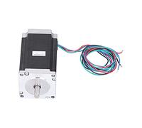 57 Stepper Motor 24V 4.2A High Torque 2.5Nm NEMA 23 CNC Motor with 8mm Shaft for CNC Milling Machines Lathes Industrial Automation Die Cast Aluminum Stainless Steel Construction (57HS10042A4D8 asse