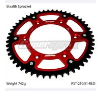 570004651RED CORONA STEALTH RST-210:51-RED (520)