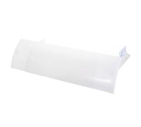 570x1030mm Regolabile Aria Condizionatore Deflettore per Casa Hotel Bianco
