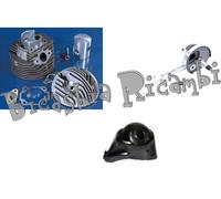 5719 - KIT CILINDRO POLINI DM 57 130 CC ALBERO MOTORE CUFFIA VESPA 50 R L N