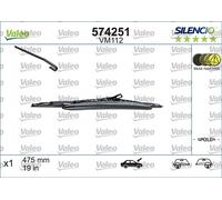 574251 VALEO Spazzola tergi per CITROËN,HOLDEN,OPEL,SEAT,VAUXHALL,VW
