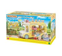 Sylvanian families - asilo - il bus arcobaleno sole