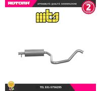 57440 Silenziatore centrale adatto a Saab 9.3-900 II (MARCA MTS)..