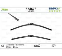 Spazzola tergicristallo VALEO Silencio Xtrm VF476, 730/630mm, Anteriore, 2 Pezzo